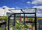 City Garden Balkonkas Glas zwart