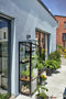 City Garden Balkonkas Glas zwart