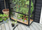 City Garden Balkonkas Glas zwart
