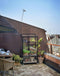City Garden Balkonkas Glas zwart