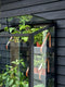City Garden Balkonkas Glas zwart