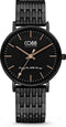 CO88 Collection 8CW-10075 - Horloge - Metalen band - zwart - Ø 36 mm