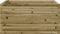 vidaXL - Plantenbak - 90x90x46 - cm - geïmpregneerd - grenenhout