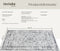 tectake® Dalia - Vintage design tapijt - Laagpolig - Wasbaar - 200x274cm - grijs