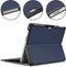 imoshion Trifold Bookcase - Geschikt voor Microsoft Surface Pro 11 / 10 / 9 - Auto-wake functie - Donkerblauw