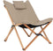 Bo-Camp Wembley - Relaxstoel - Luxe gepolsterd - Beige