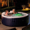 INTEX Pure Spa 28430EX blauw Navy 4 plaatsen