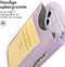 Telefoontasje Dames Crossbody - Selencia Telefoontasje Elegance Tassle - Universeel Schoudertasje telefoon - Paars
