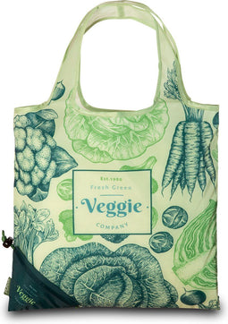 Punta Shopper Veggie Dames 22 Liter Polyester Groen