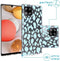 iMoshion Hoesje Geschikt voor Samsung Galaxy A42 Hoesje Siliconen - iMoshion Design hoesje - Blauw / Transparant / Design Leopard Blue