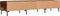 vidaXL - Tv-meubel - 150x36x30 - cm - bewerkt - hout - gerookt - eikenkleurig