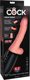King Cock Plus Stotende En Verwarmende Vibrator
