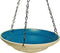CJ Wildbird Foods - Hangende waterschaal - Wit/ Blauw - 30 x 10 cm