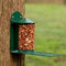 CJ Wildlife - Metalen eekhoorn voederhuis Sarita - Groen - Duurzaam voederstation voor eekhoorns - Eekhoornvoederhuisje