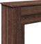 vidaXL - Haardombouw - 90x30x90 - cm - bewerkt - hout - bruin - eikenkleurig
