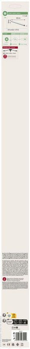 Plug & Shine - LED-Grondopbouwlamp Lichtlijst - IP67 856x58mm 3000K 8,1W 660lm 24V Antraciet