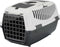 Trixie Vervoersbox Capri 2, XS–S: 37 × 34 × 55 cm, donkergrijs/lichtgrijs
