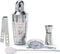 Secret de Gourmet 5-delige Cocktails maken set - Cocktailshaker - 600 ml - RVS