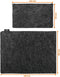 Durable Effect - Laptophoes Sleeve - 60% gerecycled PET-vilt - Antraciet