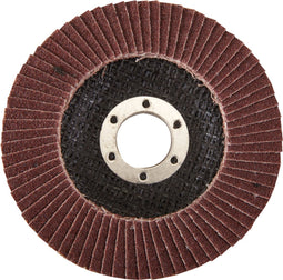 Silverline Aluminiumoxide lamellenschijf - Ø 115 mm - Korrel 80 - Heavy-Duty - Glasvezel steunschijf