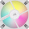 Corsair iCUE AF120 RGB Slim - Ventilator 120mm - 600-2000 RPM - Wit (1-pack)