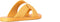 Ipanema Move - Slipper dames - Asymmetrisch design - Geel (maat 40)