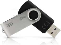 Goodram UTS3 - Flashdrive - 32GB USB3.0 - Draaisysteem - Zwart