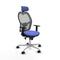 Piqueras y Crespo 1D086N2 - Bureaustoel - Hoofdsteun - Licht Blauw