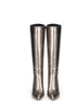 POSH® by Poelman LAUREN - DamesLaarzen - Ritssluiting - Grijs (Gun Metallic) - Maat 39