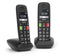 Gigaset E290 Duo - Dect-telefoon - 2 handsets - Zwart (2 stuks)
