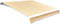 vidaXL - Luifeldoek - 350x250 - cm - canvas - oranje - en - wit