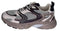 POSH by Poelman LOLA - Dames sneakers - Chunky zool - Bordeaux met combinatie