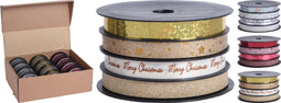 Ribbon 10 mmx 4Mtr 4Pcs 3Ass