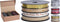 Ribbon 10 mmx 4Mtr 4Pcs 3Ass