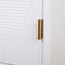 Nachtkastje Alexandra House Living Gouden 36 x 70 x 39 cm