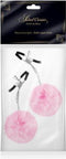 Sweet Caress - Tepelklemmen met roze pompoms