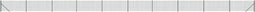 vidaXL - Draadgaashek - met - flens - 1,1x25 - m - groen