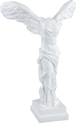PTMD Angel Standbeeld Engel - 26 x 19 x 38 cm - Poly - Wit