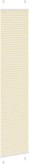 vidaXL - Plissé - rolgordijn - 45x200 - cm - stofbreedte - 44,4 - cm - polyester - crème