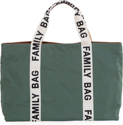 Childhome Family Bag canvas verzorgingstas Signature - Groen