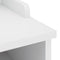 vidaXL - Gangbankje - SANDNES - wit - 45x40x50 - cm - massief - grenenhout