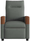 vidaXL Relaxfauteuil - Handmatige relaxfunctie - Donkergrijs