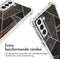 iMoshion Hoesje Geschikt voor Samsung Galaxy S21 FE Hoesje Met Koord - iMoshion Design Hoesje met Koord - Zwart / Meerkleurig / Goud / Black Graphic