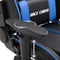 vidaXL - Gamestoel - kunstleer - blauw