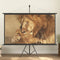 vidaXL - Projectiescherm - met - statief - 16:9 - 84''