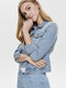 ONLY ONLTIA DNM JACKET LB BEX179 - Denim jas - Lange mouwen - Lichtblauw denim