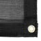 vidaXL - Containernet - 3x5 - m - HDPE - zwart