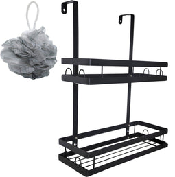 Coopley Doucherek - Hangend Doucherekje - 2-Laags - RVS Zwart