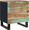 vidaXL - Nachtkastje - 40x33x46 - cm - massief - gerecycled - hout