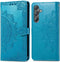 imoshion Hoesje Geschikt voor Samsung Galaxy A15 (5G) / A15 (4G) Hoesje Met Pasjeshouder - imoshion Mandala Bookcase - Turquoise
